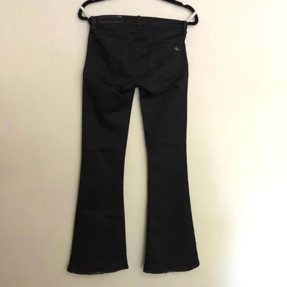 Rag & Bone Elephant Bell Flare Jeans Dark Wash in Midnight Blue size 26 - Picture 5 of 10